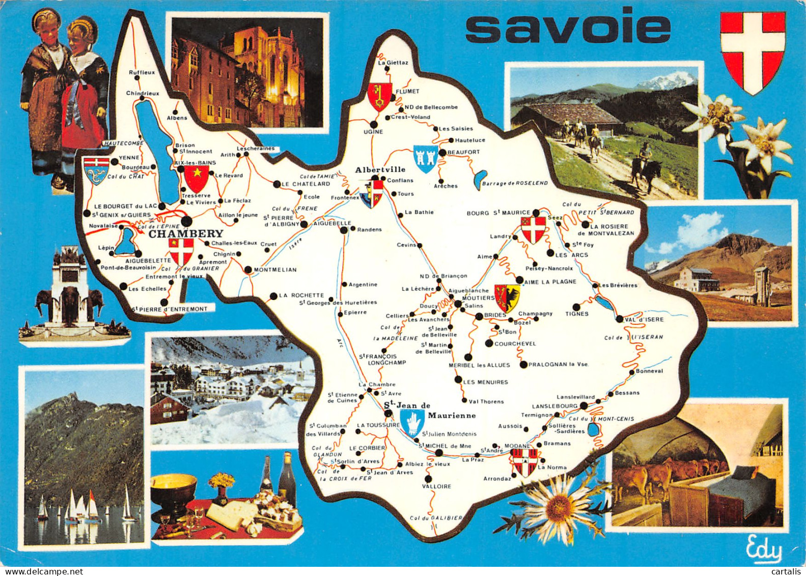 73-LA SAVOIE MULTI VUES-N°3832-A/0101 - Andere & Zonder Classificatie