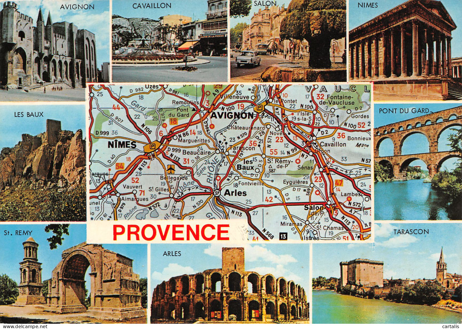 84-PROVENCE MULTI VUES-N°3832-A/0075 - Autres & Non Classés