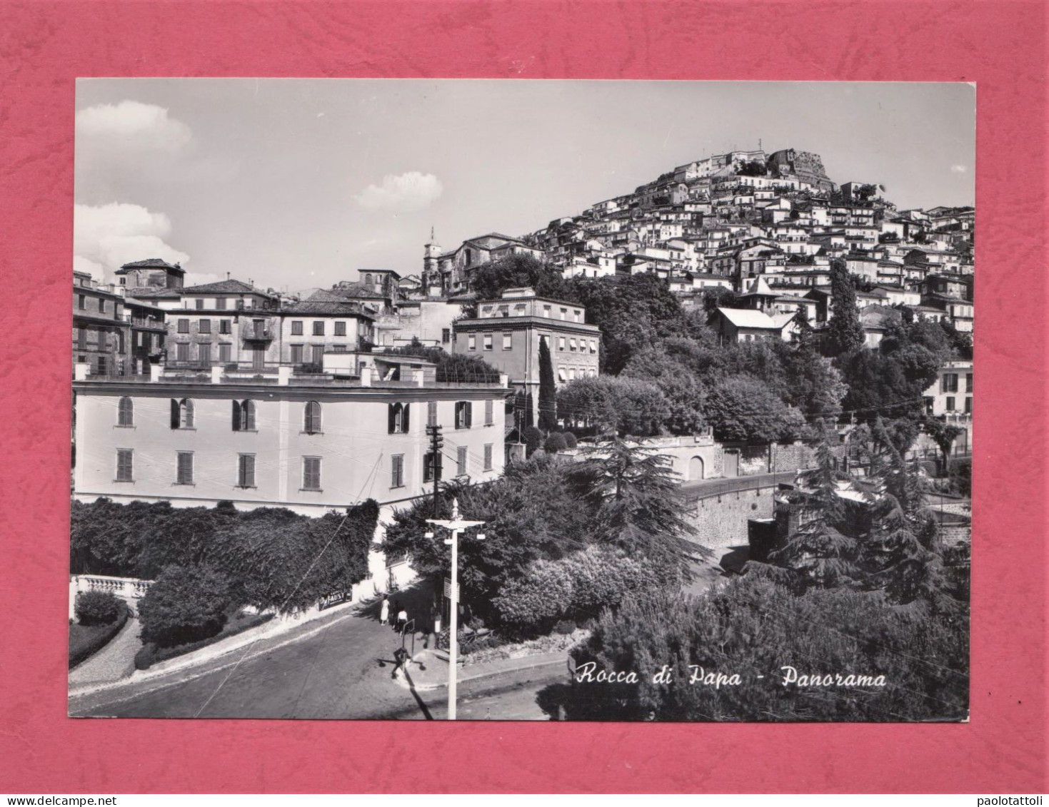 Rocca Di Papa, Panorama- Standard Size, Divided Back, New, Ed. Angelo Polidori, Edicola N° 16511. - Otros & Sin Clasificación