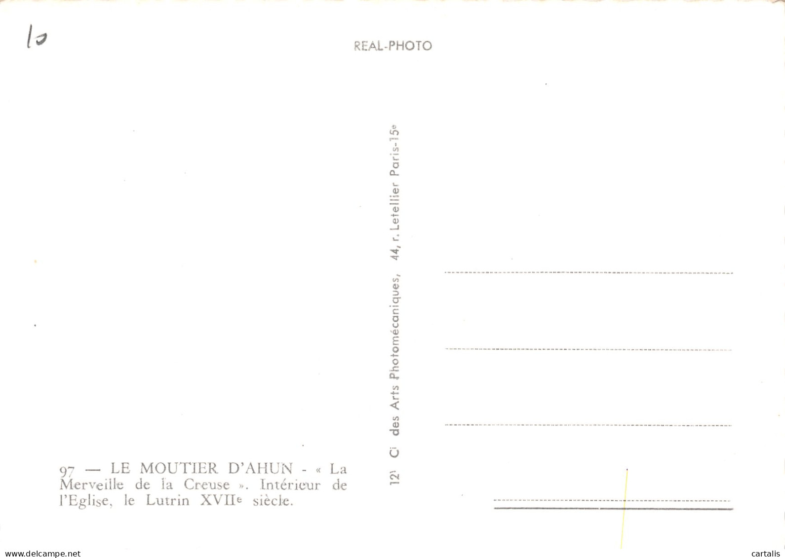 23-MOUTIER D AHUN-N°3832-A/0009 - Moutier D'Ahun