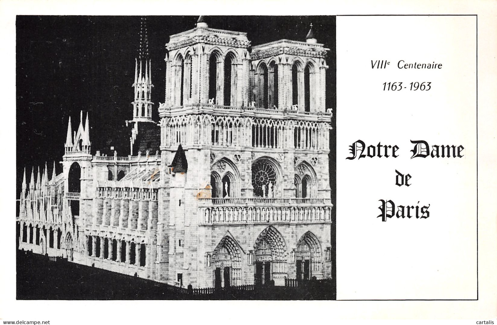 75-PARIS NOTRE DAME-N°3831-E/0309 - Other & Unclassified