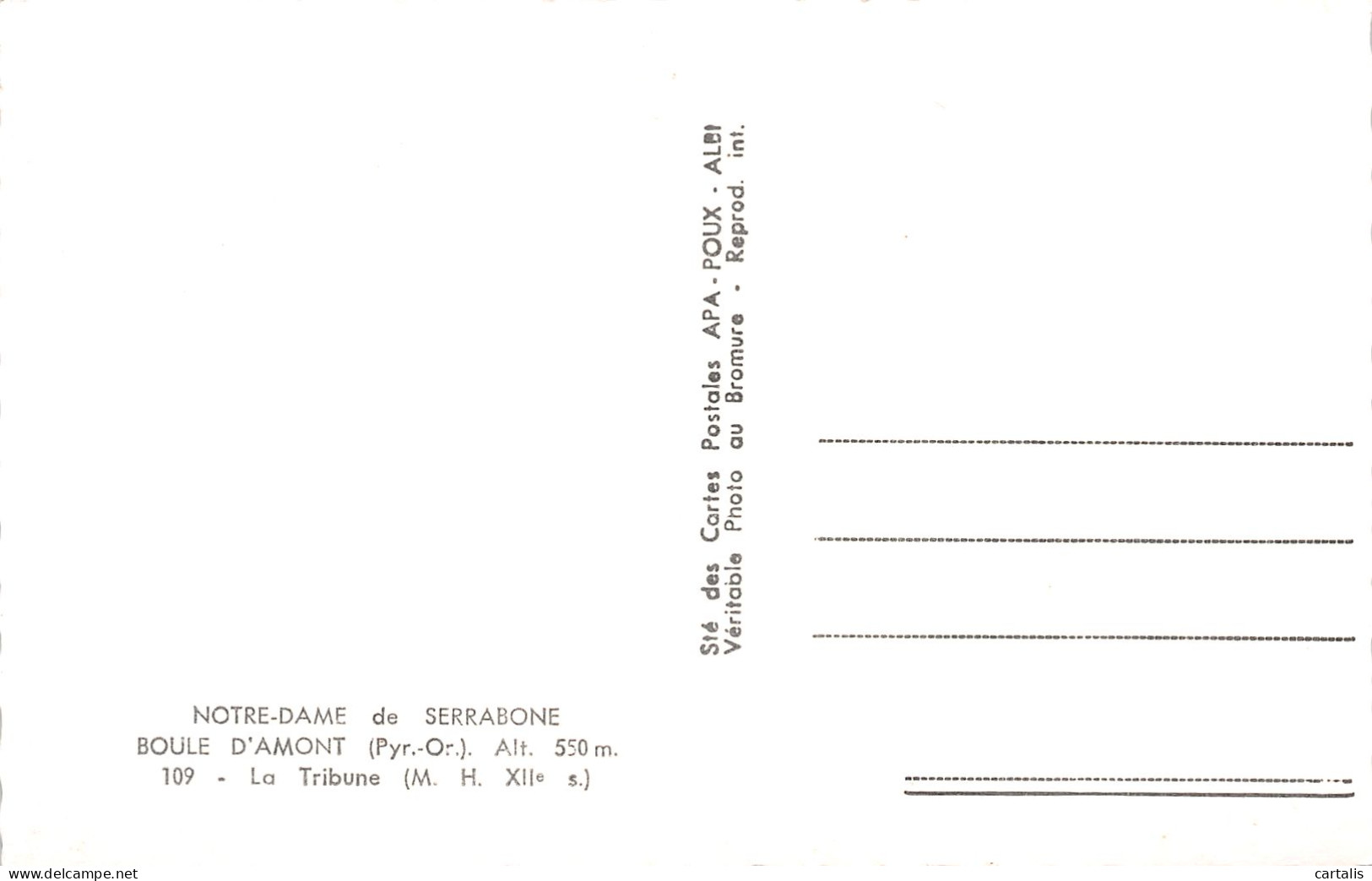 66-SERRABONE-N°3831-E/0197 - Sonstige & Ohne Zuordnung