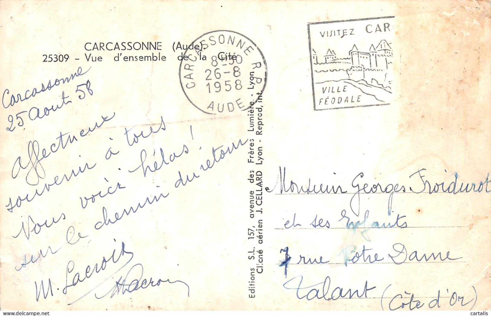 11-CARCASSONNE-N°3831-E/0195 - Carcassonne