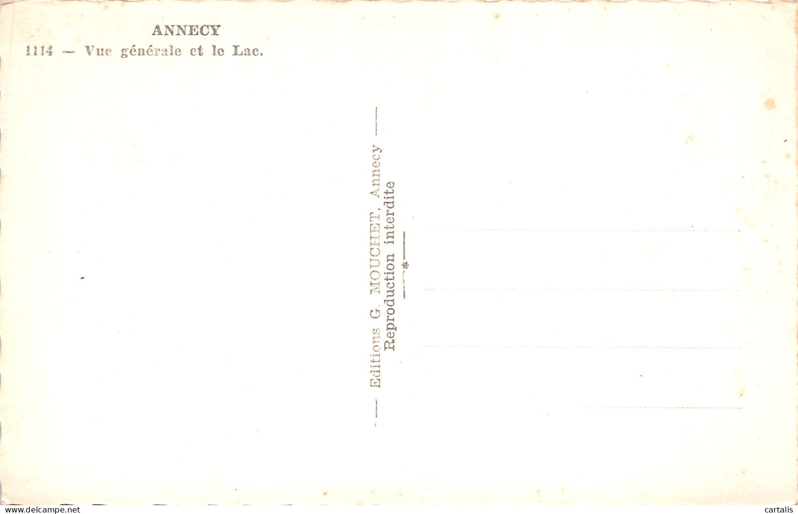 74-ANNECY-N°3831-E/0109 - Annecy