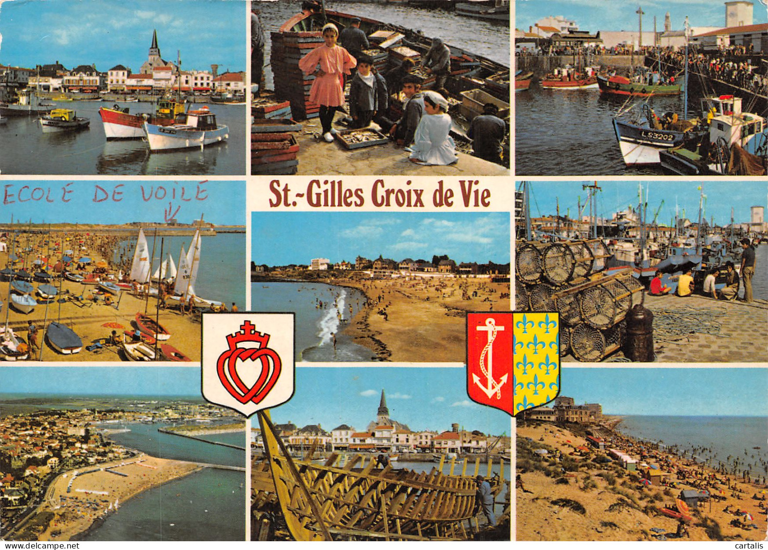 85-SAINT GILLES CROIX DE VIE-N°3831-D/0297 - Saint Gilles Croix De Vie