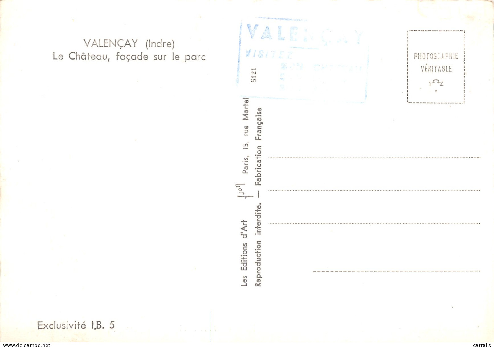 36-VALENCAY-N°3832-D/0203 - Other & Unclassified