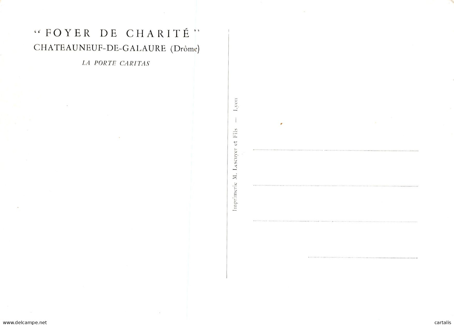 26-CHATEAUNEUF DE GALAURE-N°3832-D/0179 - Autres & Non Classés