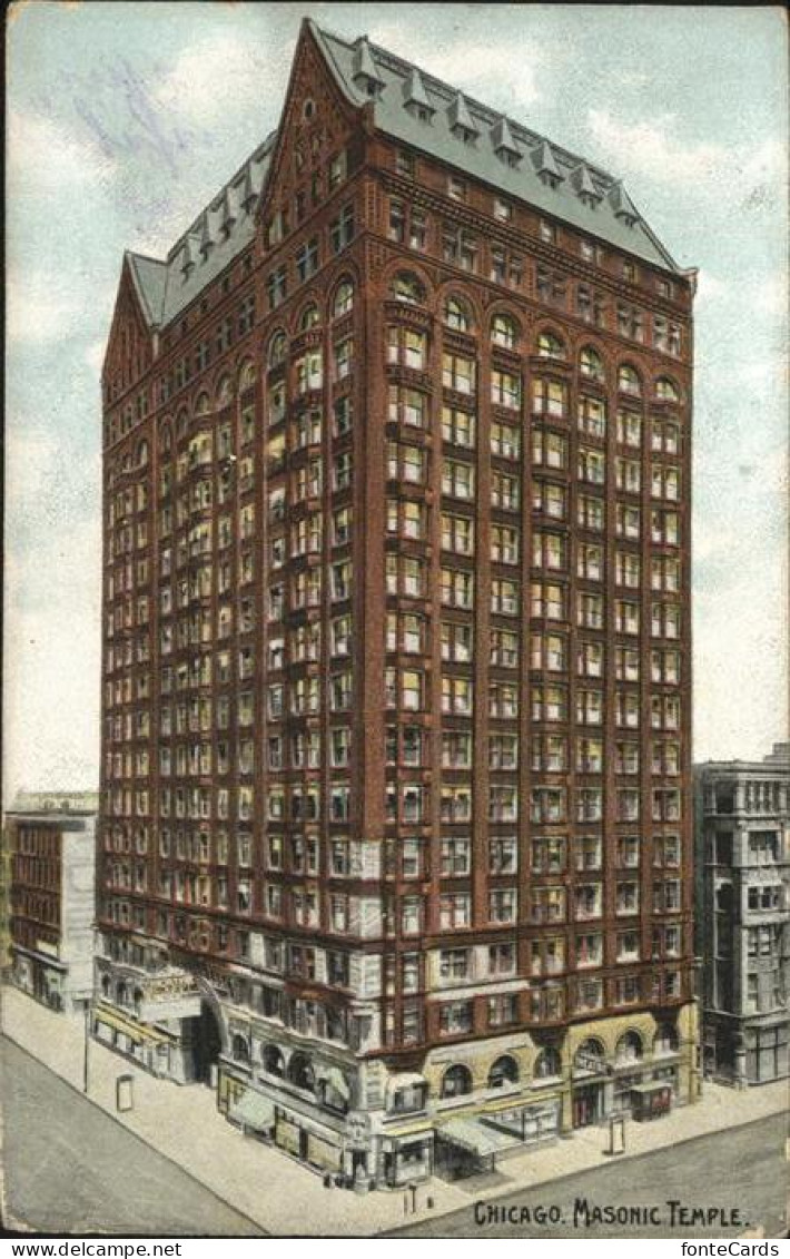 11328977 Chicago_Illinois Masonic Temple - Sonstige & Ohne Zuordnung