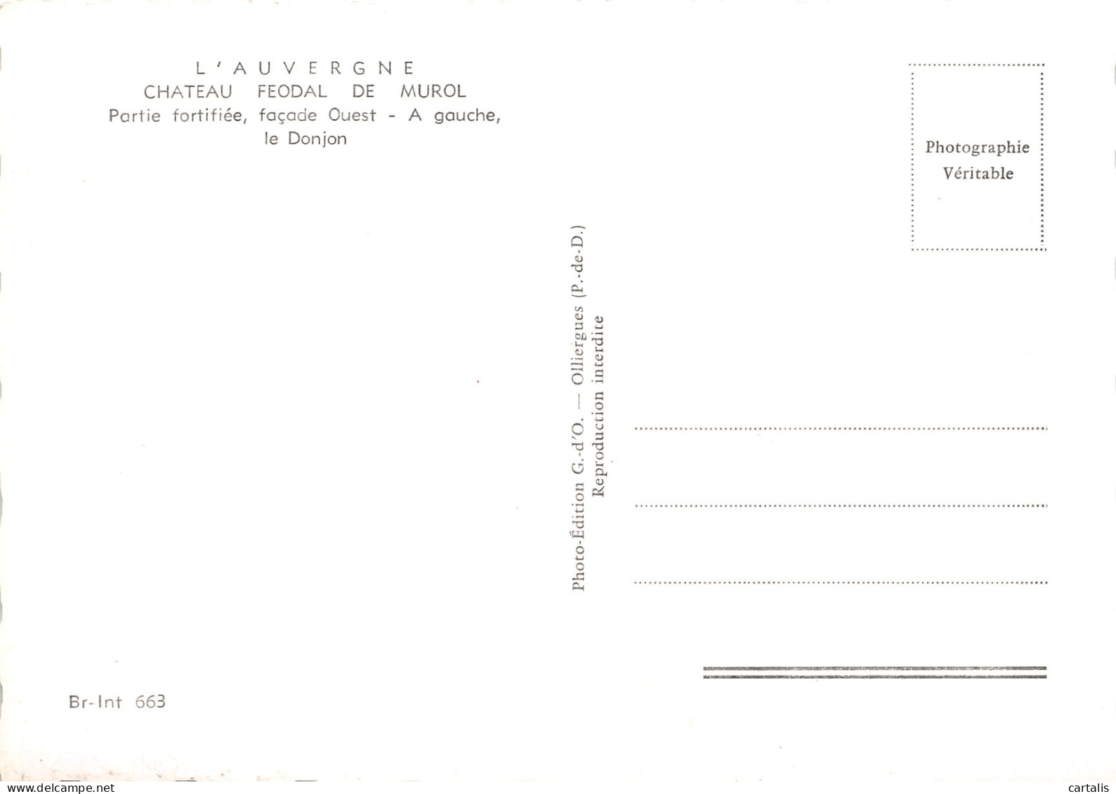 63-MUROL-N°3832-D/0053 - Other & Unclassified