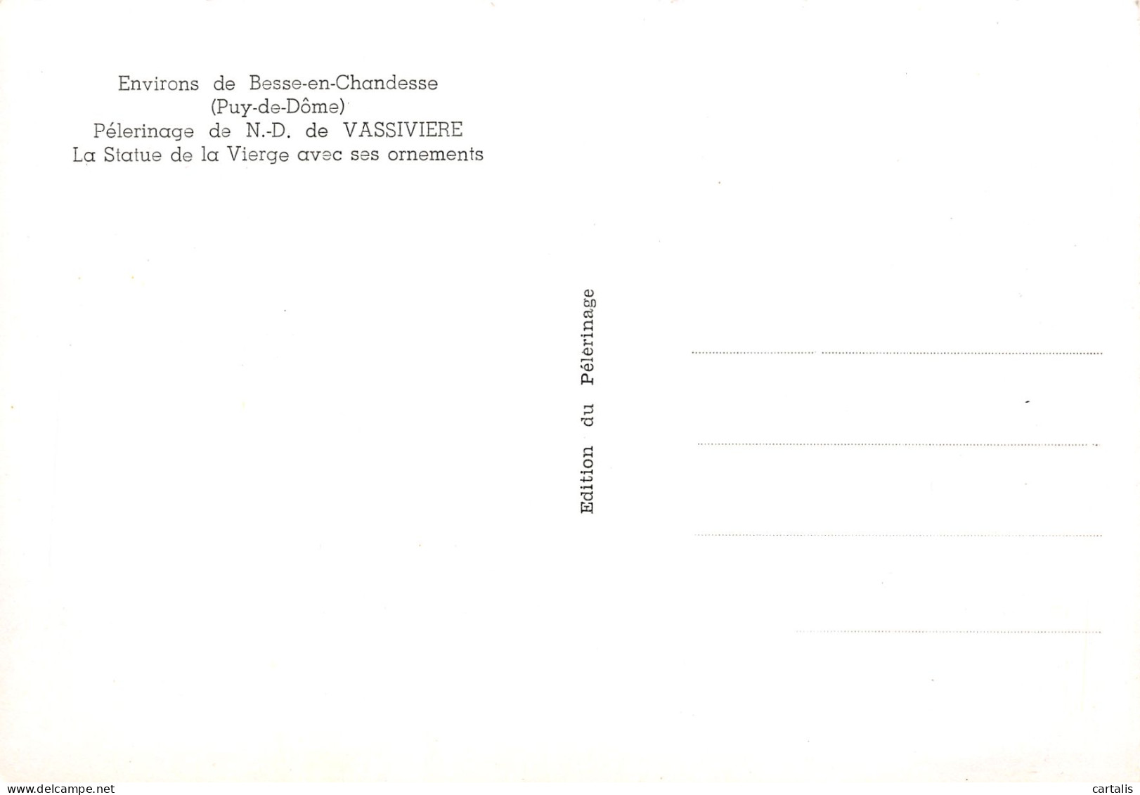 87-VASSIVIERE-N°3832-D/0005 - Other & Unclassified