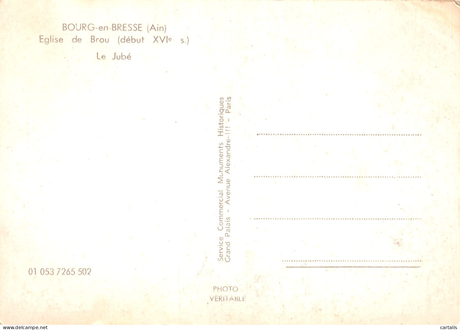 01-BOURG EN BRESSE-N°3832-C/0377 - Andere & Zonder Classificatie