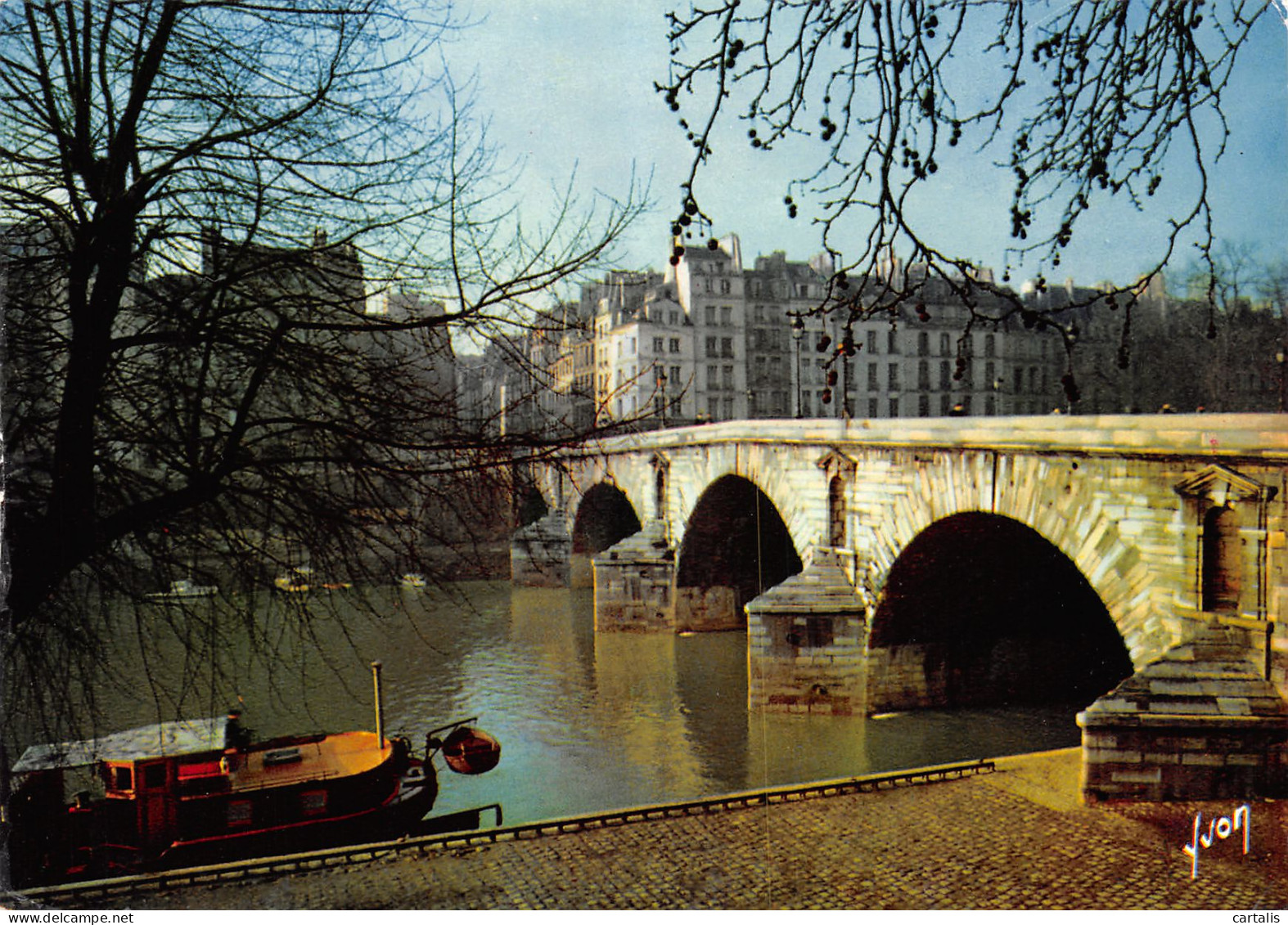 75-PARIS LE QUAI D ANJOU-N°3832-C/0305 - Sonstige & Ohne Zuordnung