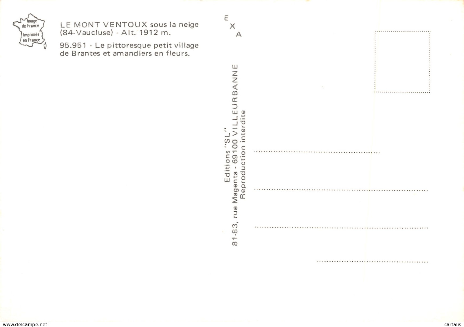 84-MONT VENTOUX-N°3832-C/0297 - Andere & Zonder Classificatie