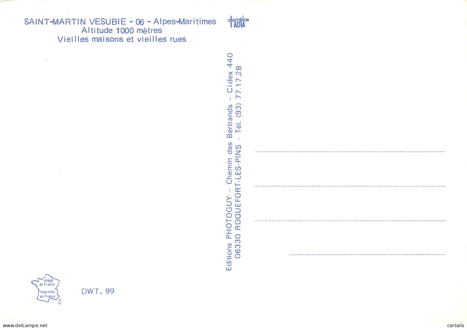 06-SAINT MARTIN VESUBIE-N°3832-C/0277 - Saint-Martin-Vésubie