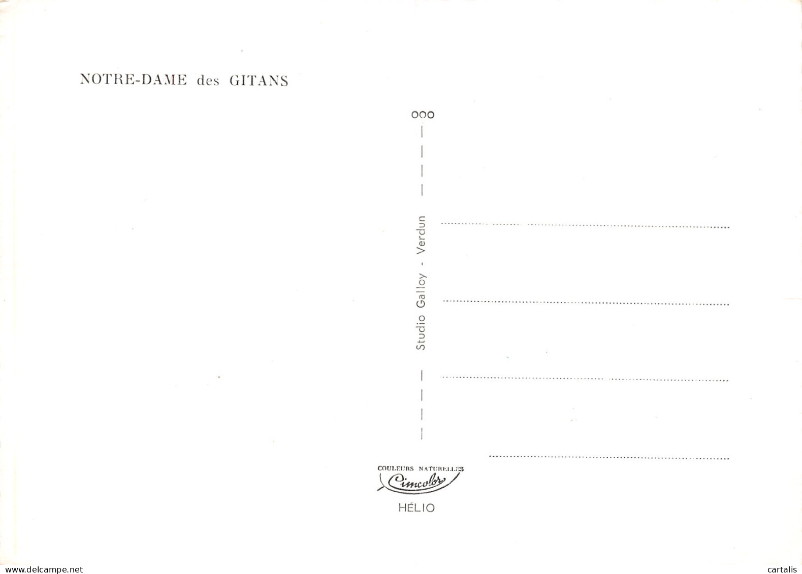 13-NOTRE DAME DES GITANS-N°3832-C/0173 - Andere & Zonder Classificatie