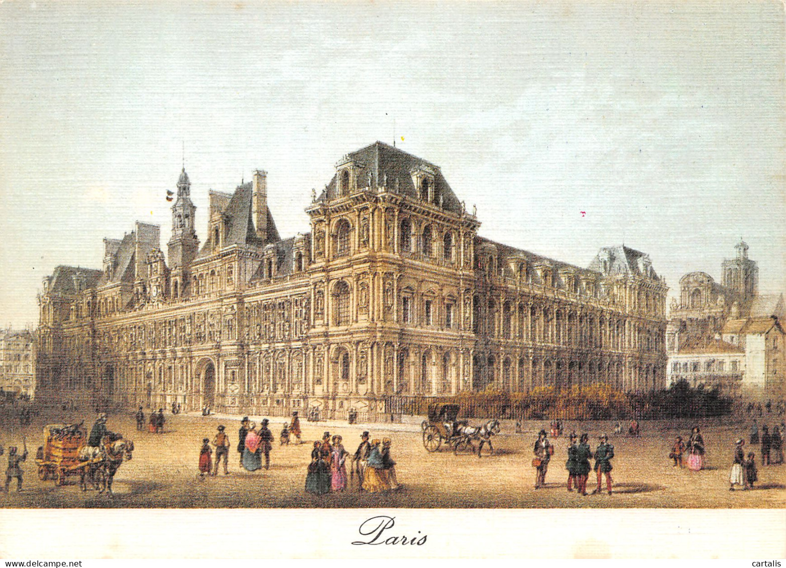 75-PARIS HOTEL DE VILLE-N°3832-C/0059 - Andere & Zonder Classificatie