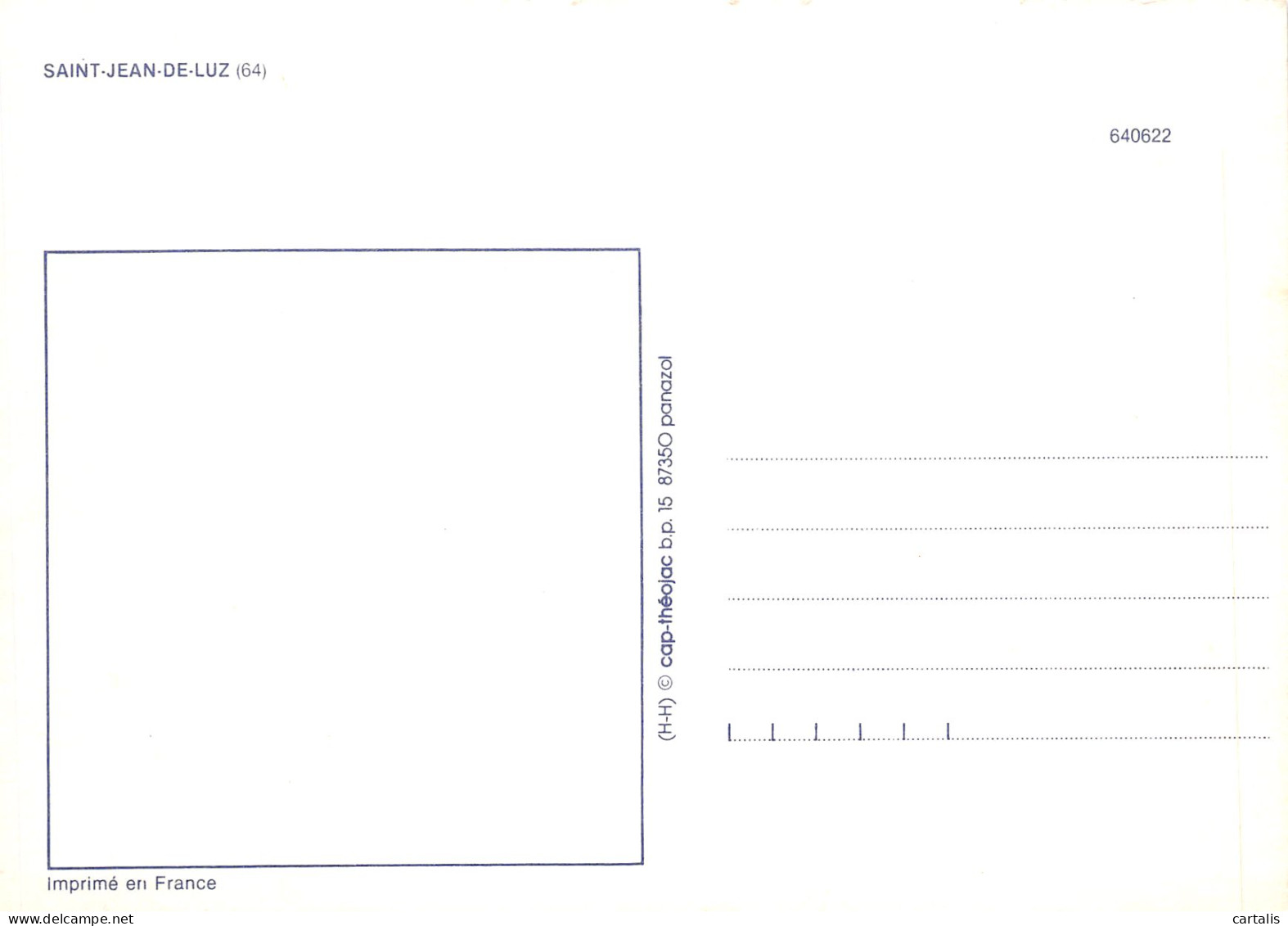 64-SAINT JEAN DE LUZ-N°3832-C/0057 - Saint Jean De Luz