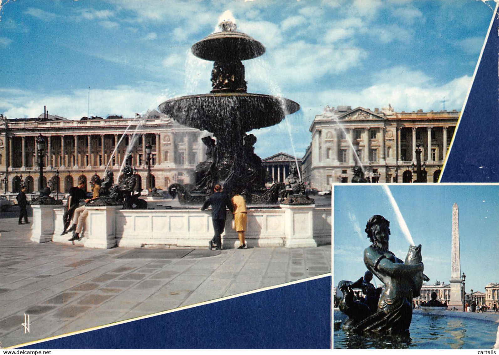 75-PARIS PLACE DE LA CONCORDE-N°3832-B/0265 - Sonstige & Ohne Zuordnung