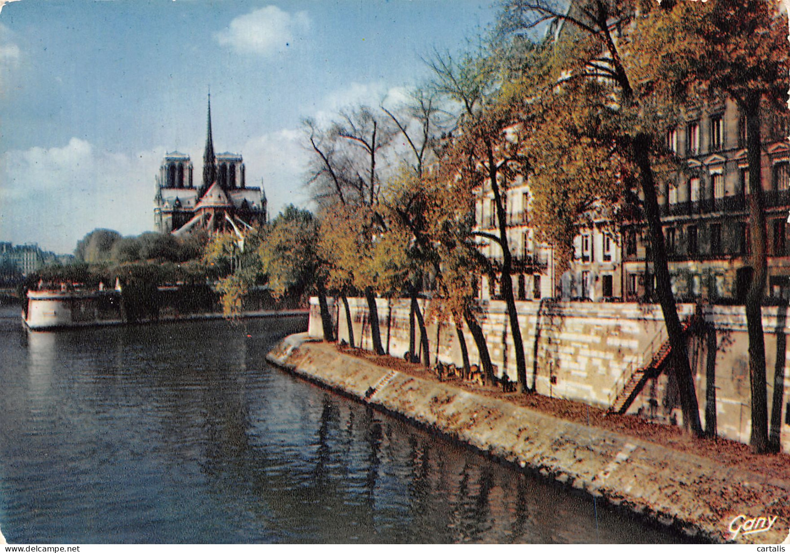 75-PARIS LES QUAIS DE LA SEINE-N°3832-B/0263 - Sonstige & Ohne Zuordnung