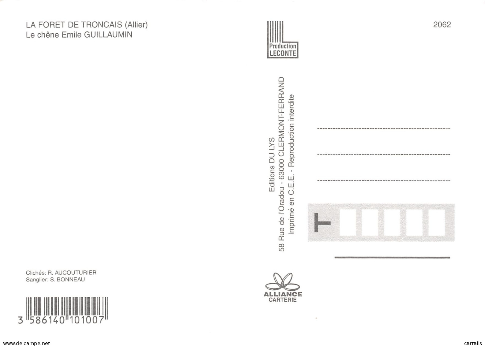 03-FORET DE TRONCAIS-N°3832-B/0201 - Sonstige & Ohne Zuordnung