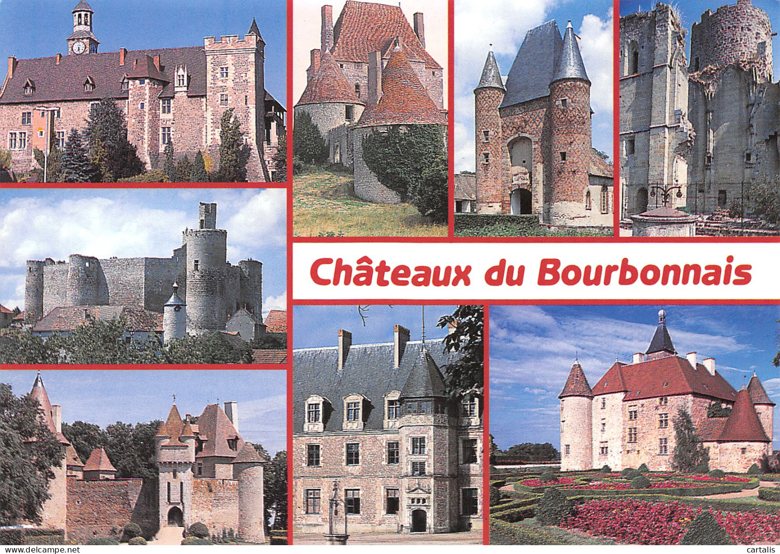 03-CHATEAUX DU BOURBONNAIS-N°3832-B/0147 - Other & Unclassified
