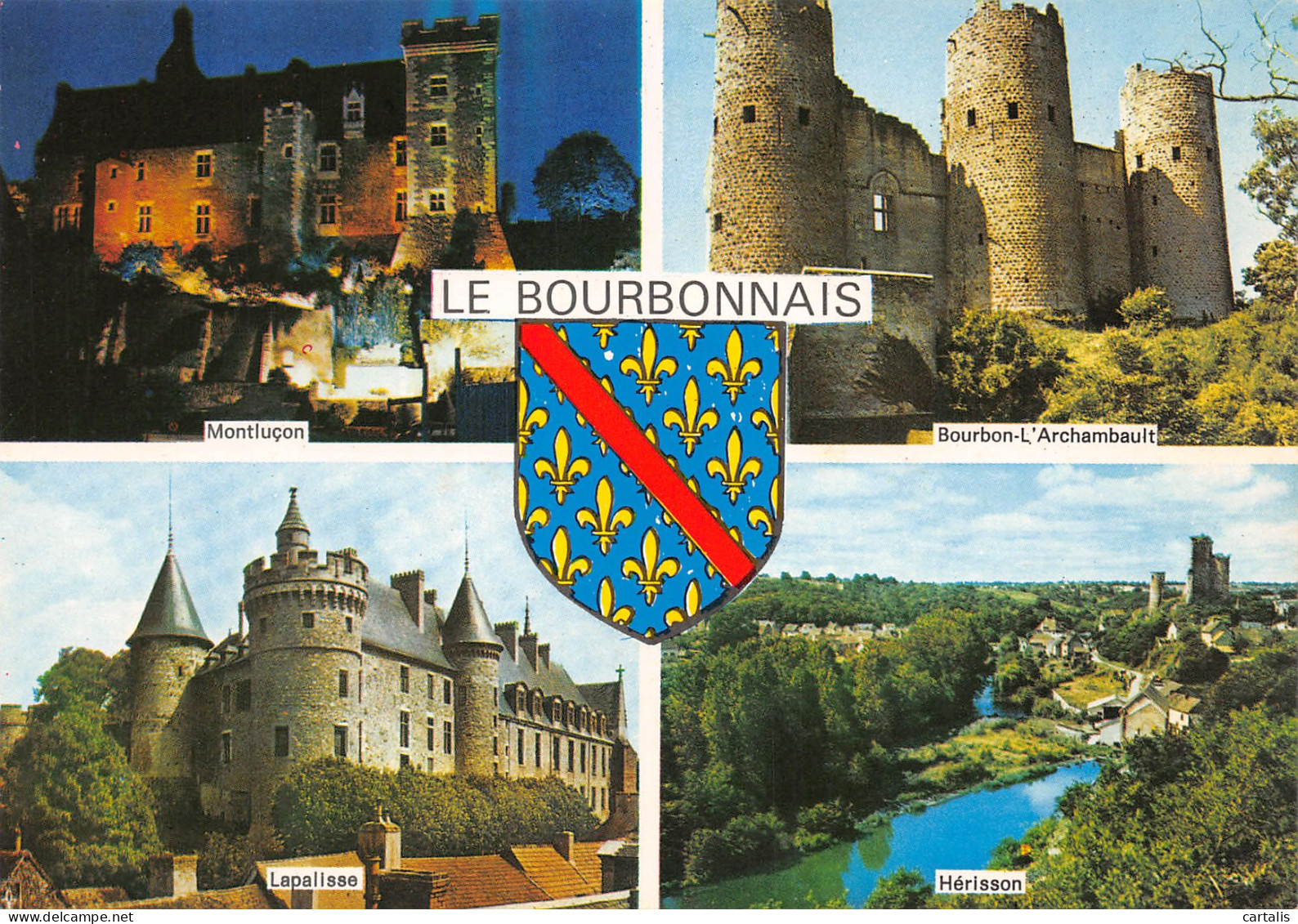 03-CHATEAUX DU BOURBONNAIS-N°3832-B/0133 - Other & Unclassified