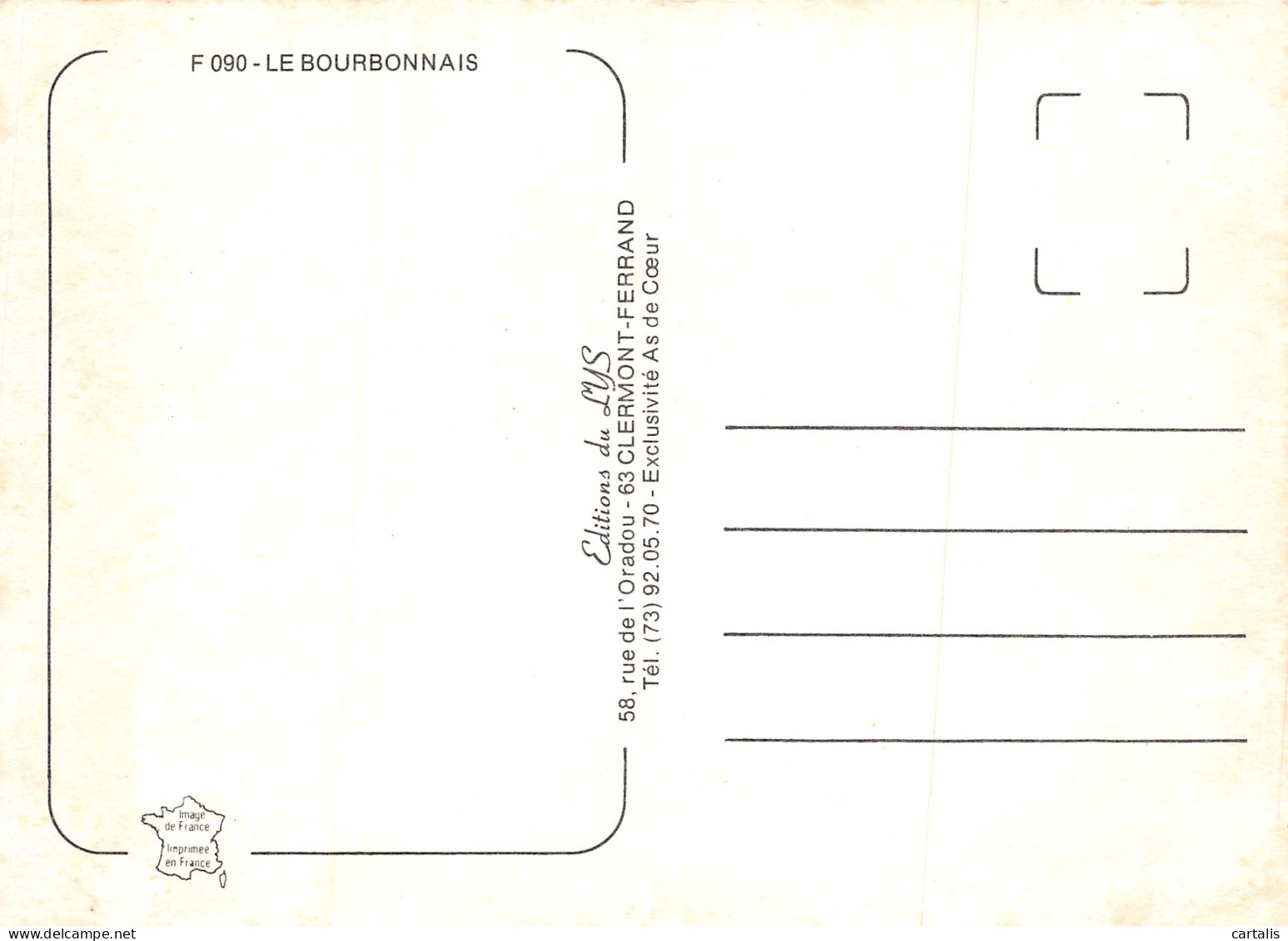 03-LE BOURBONNAIS-N°3832-B/0111 - Otros & Sin Clasificación