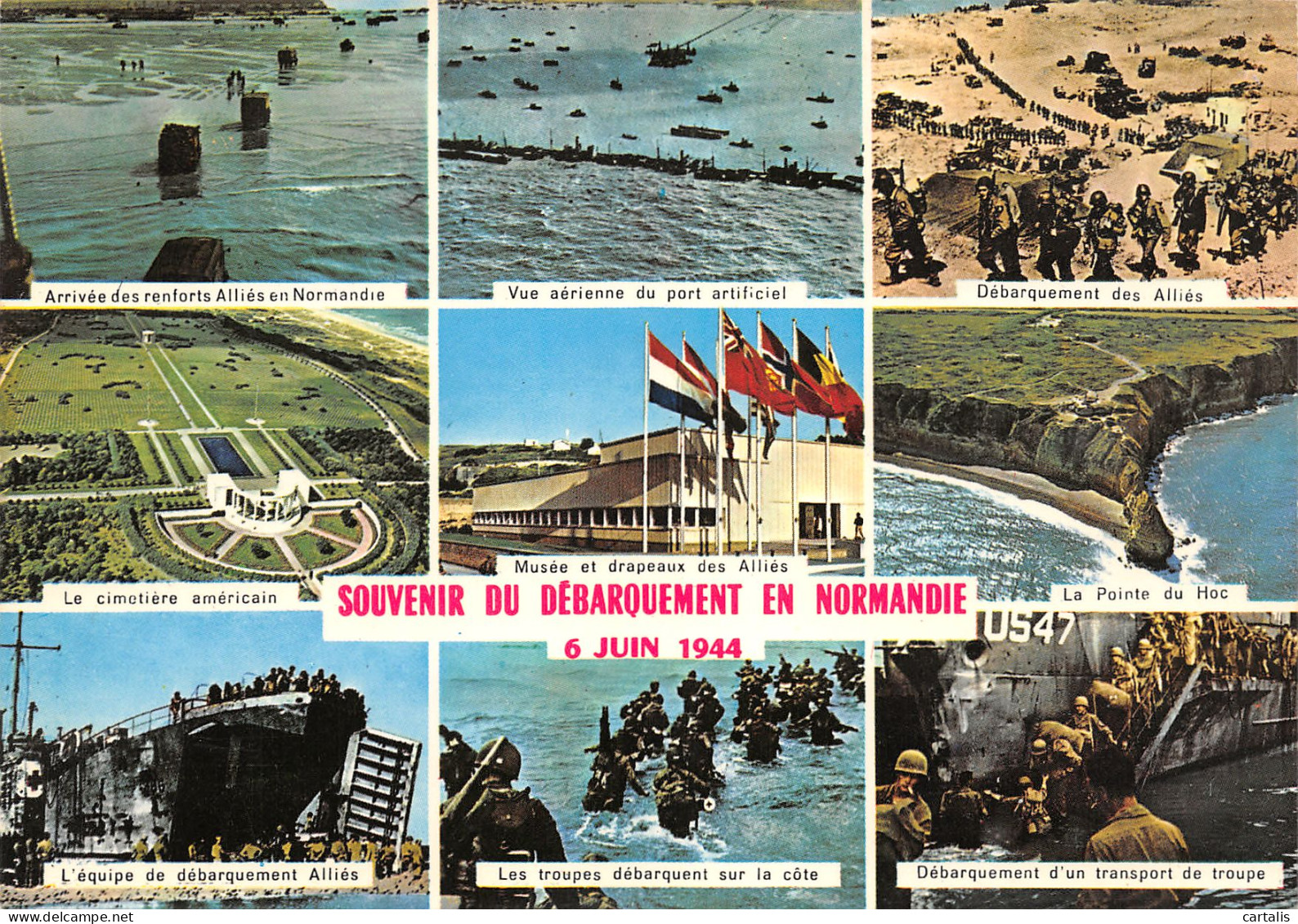 14-NORMANDIE DEBARQUEMENT-N°3833-B/0103 - Otros & Sin Clasificación