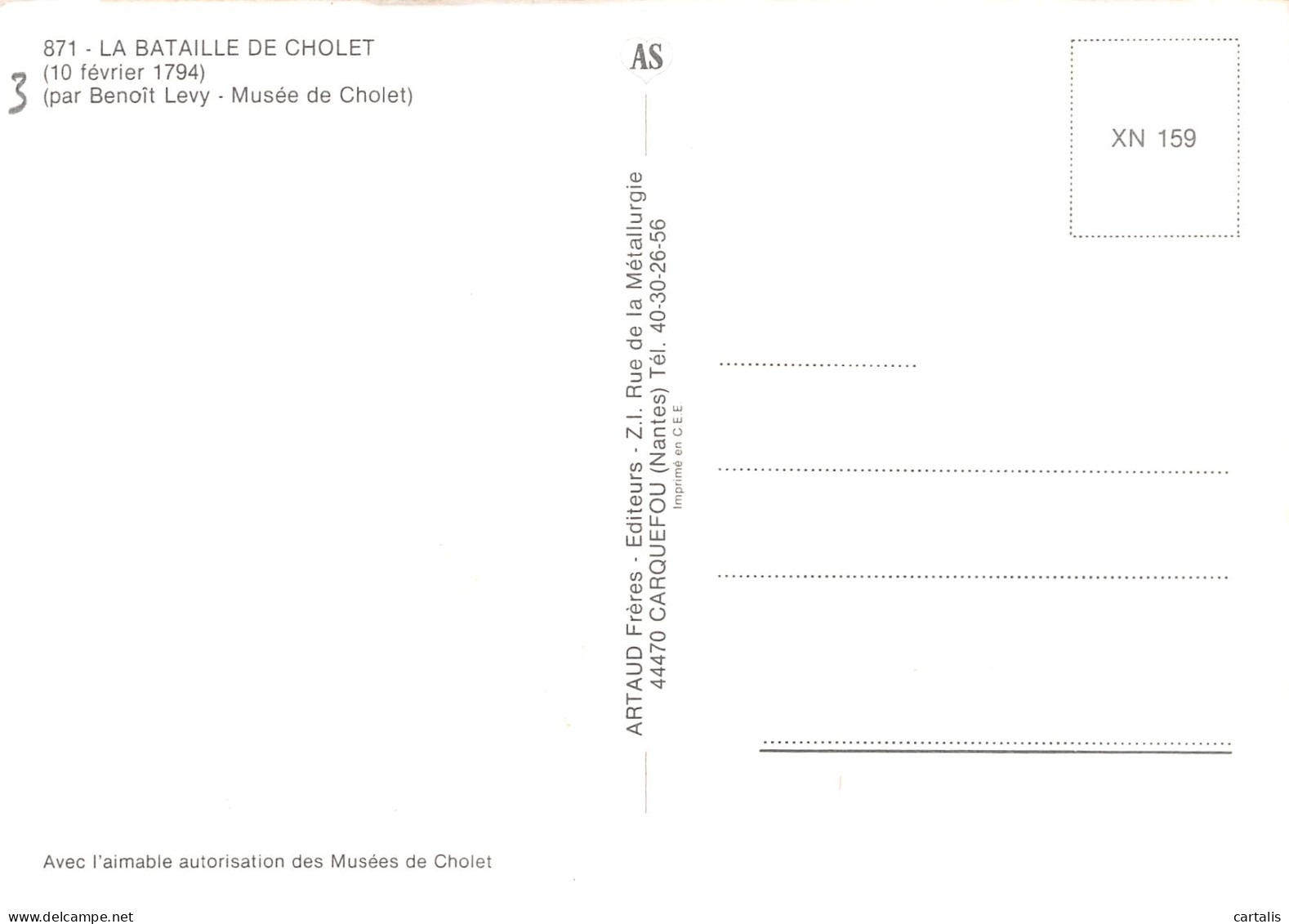 49-CHOLET-N°3833-B/0085 - Cholet