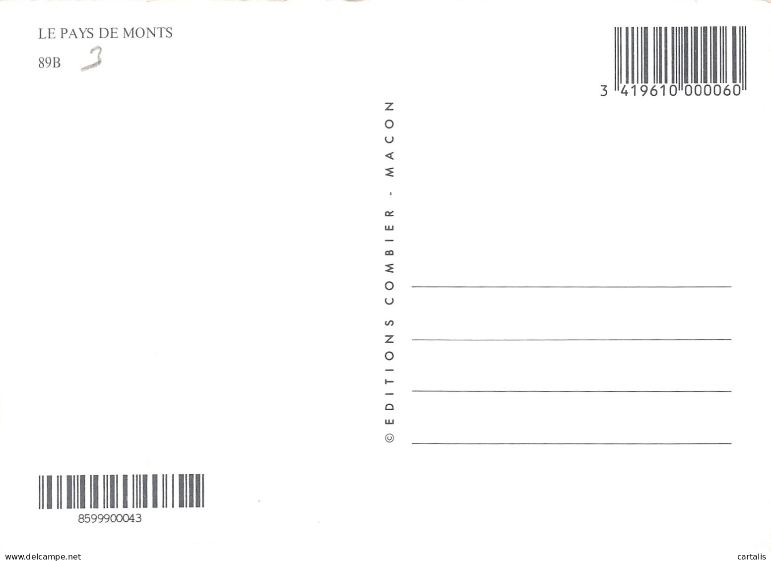 37-MONTS-N°3833-B/0057 - Other & Unclassified