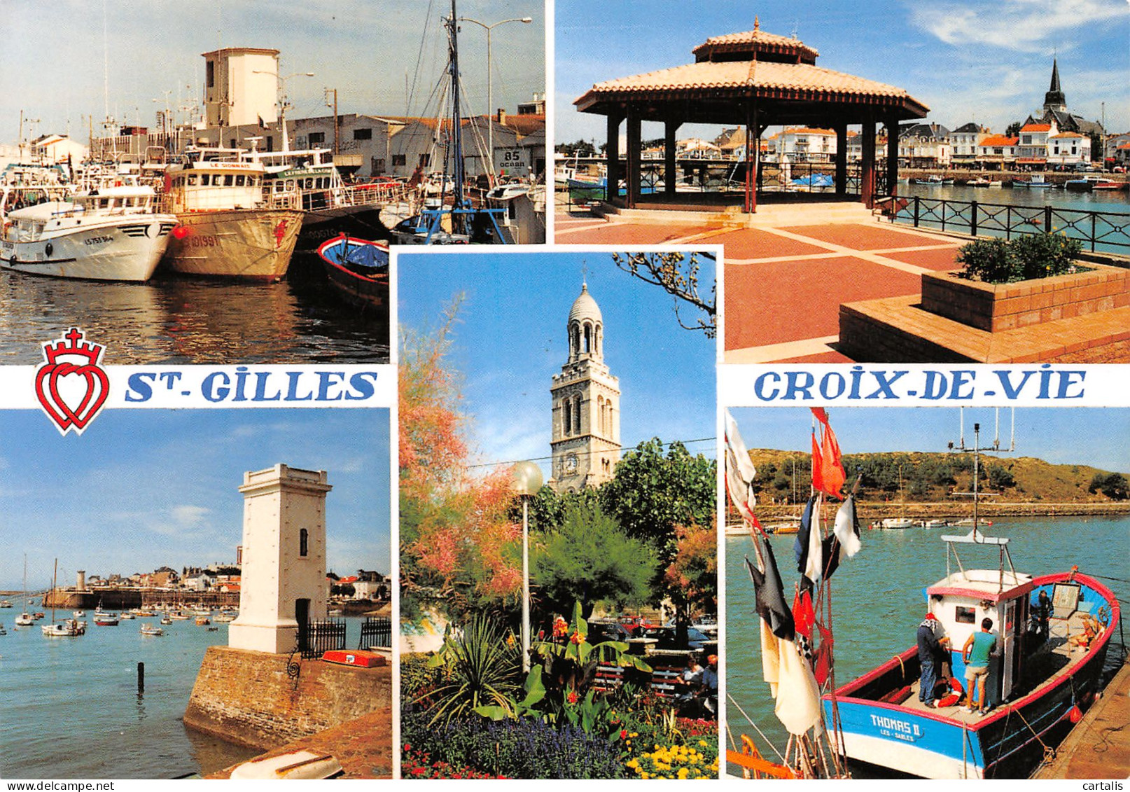 85-SAINT GILLES CROIX DE VIE-N°3833-B/0049 - Saint Gilles Croix De Vie