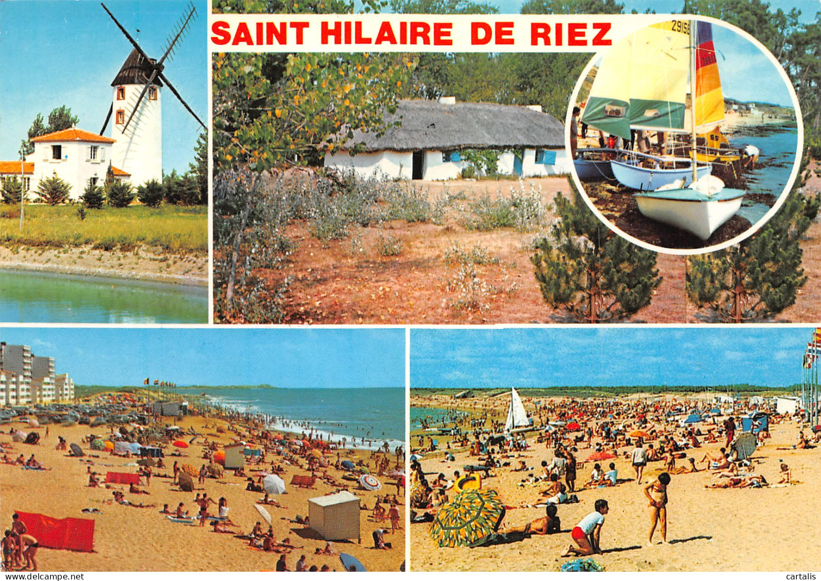85-SAINT HILAIRE DE RIEZ-N°3833-B/0045 - Saint Hilaire De Riez