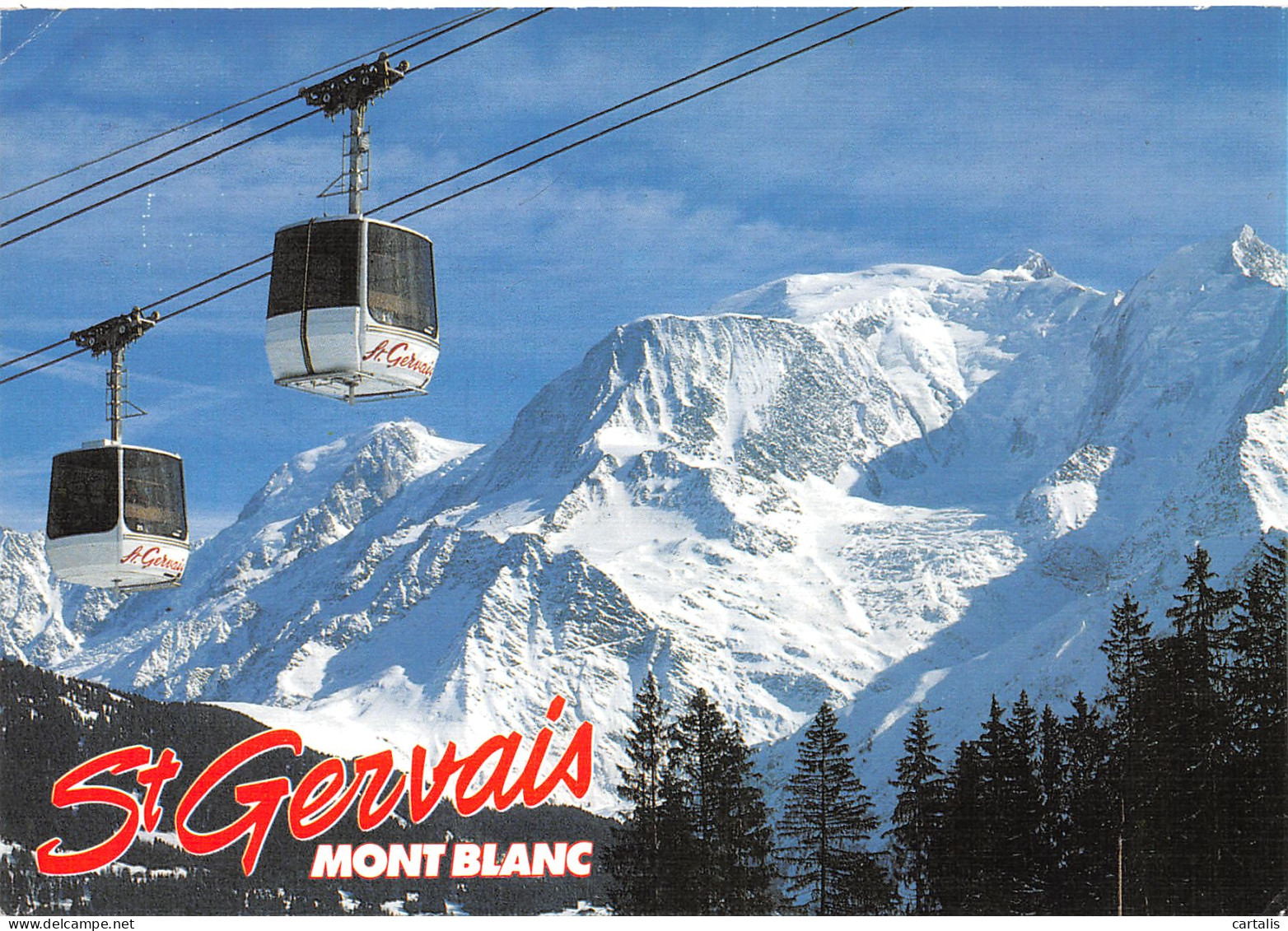 74-SAINT GERVAIS -N°3833-B/0007 - La Clusaz