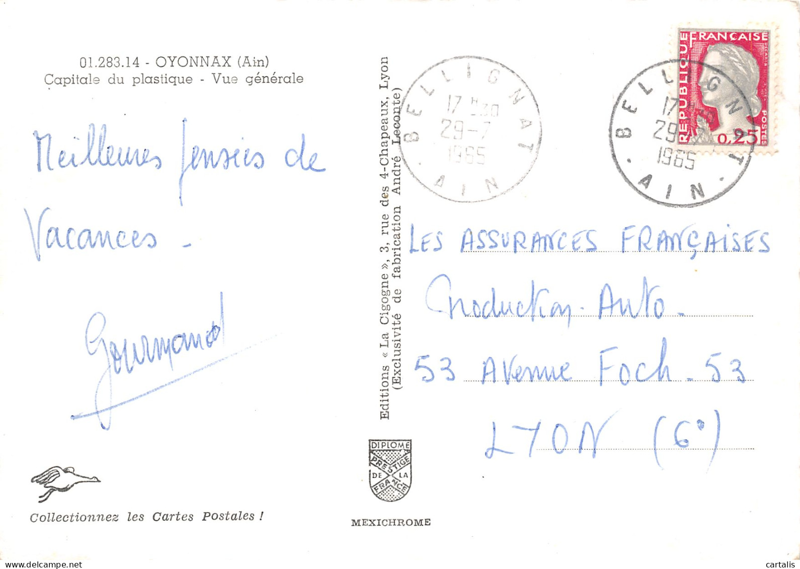 01-OYONNAX-N°3833-A/0343 - Oyonnax