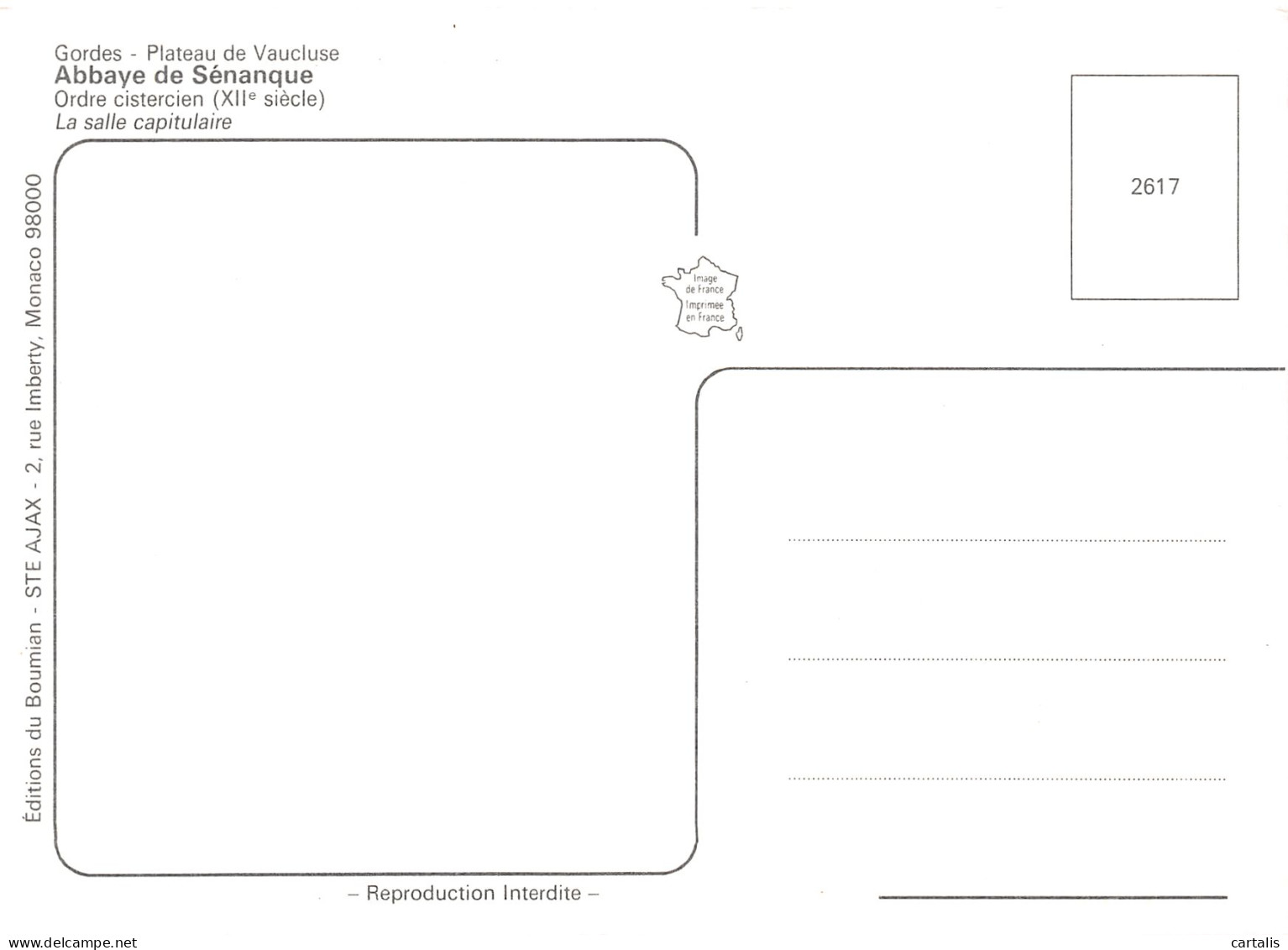 84-SENANQUE-N°3833-A/0295 - Other & Unclassified