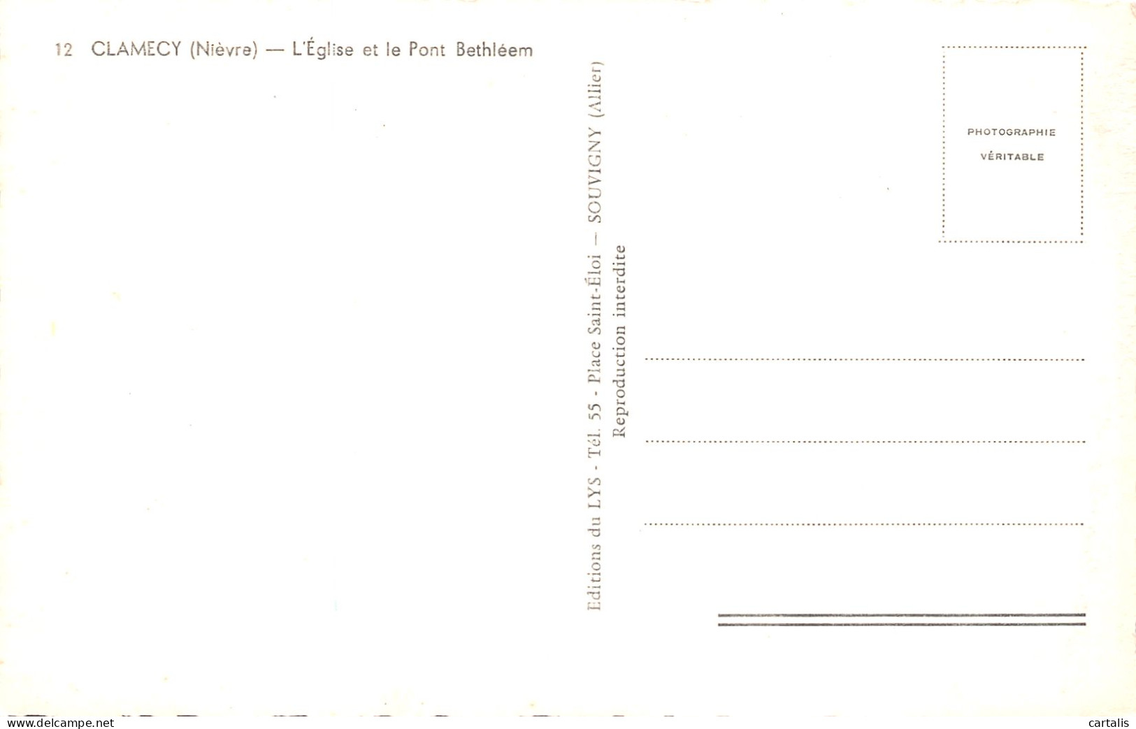 58-CLAMECY-N°3832-E/0361 - Clamecy