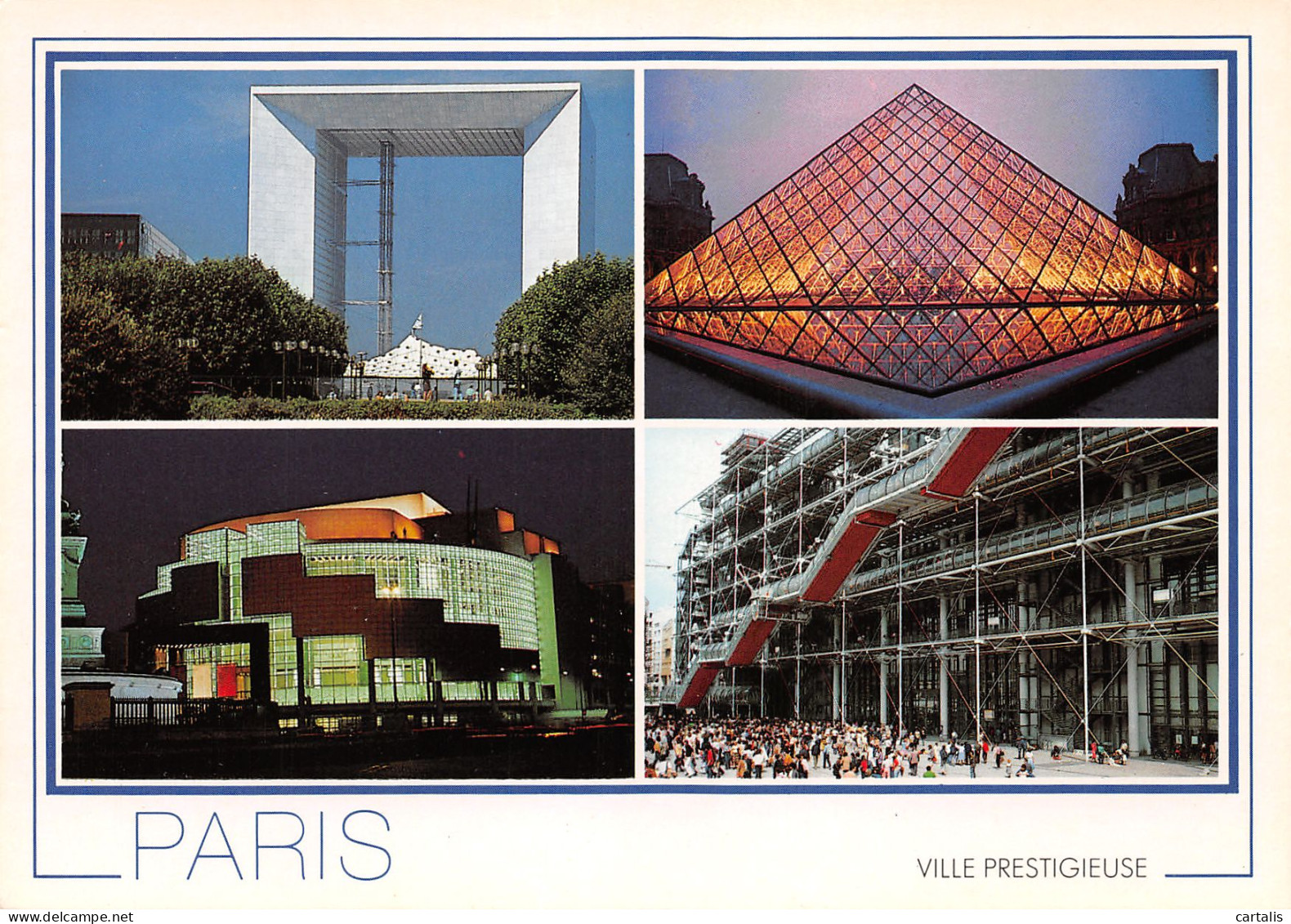 75-PARIS MULTI VUES-N°3832-D/0387 - Other & Unclassified