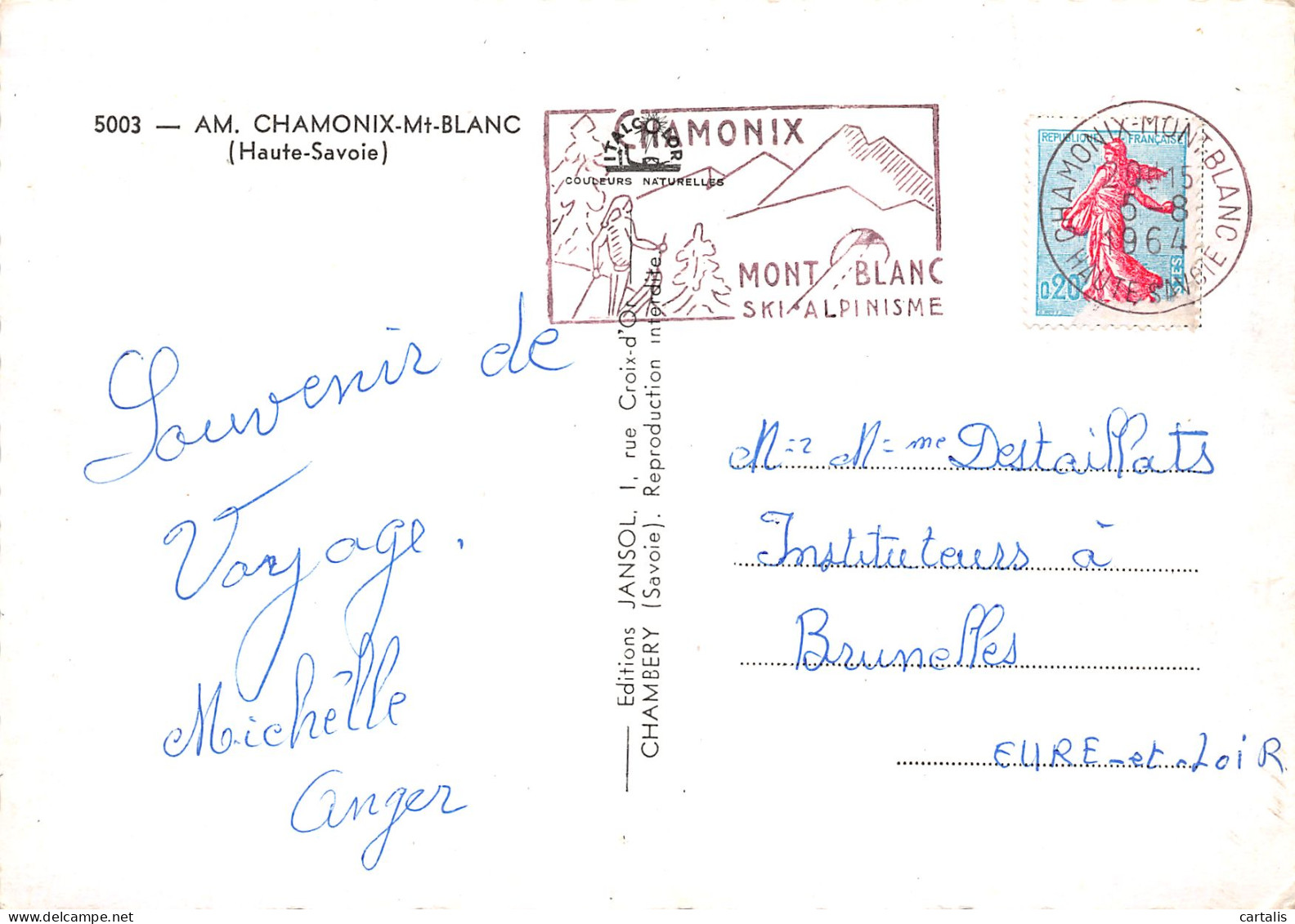 74-CHAMONIX-N°3832-D/0379 - Chamonix-Mont-Blanc