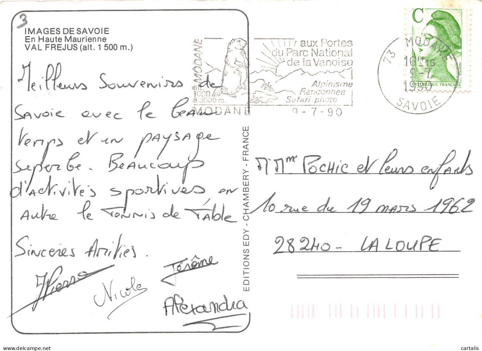 73-VAL FREJUS-N°3832-D/0369 - Other & Unclassified