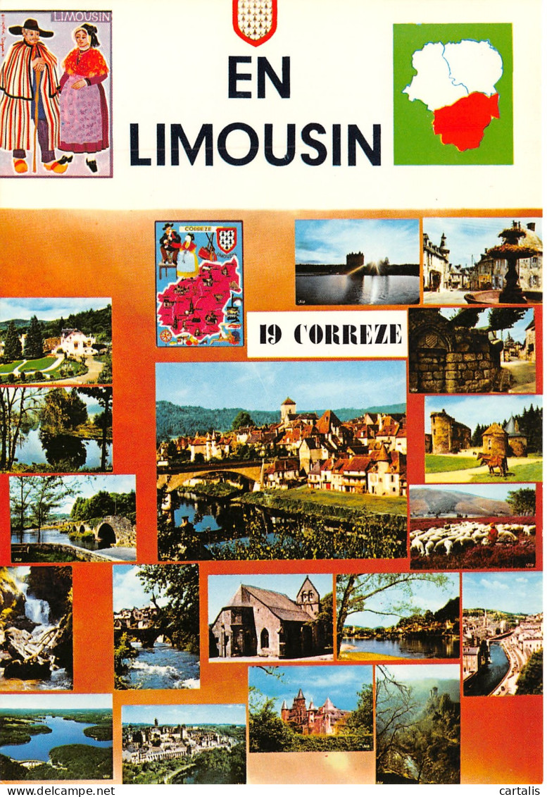 19-LE LIMOUSIN MULTI VUES-N°3833-D/0235 - Sonstige & Ohne Zuordnung