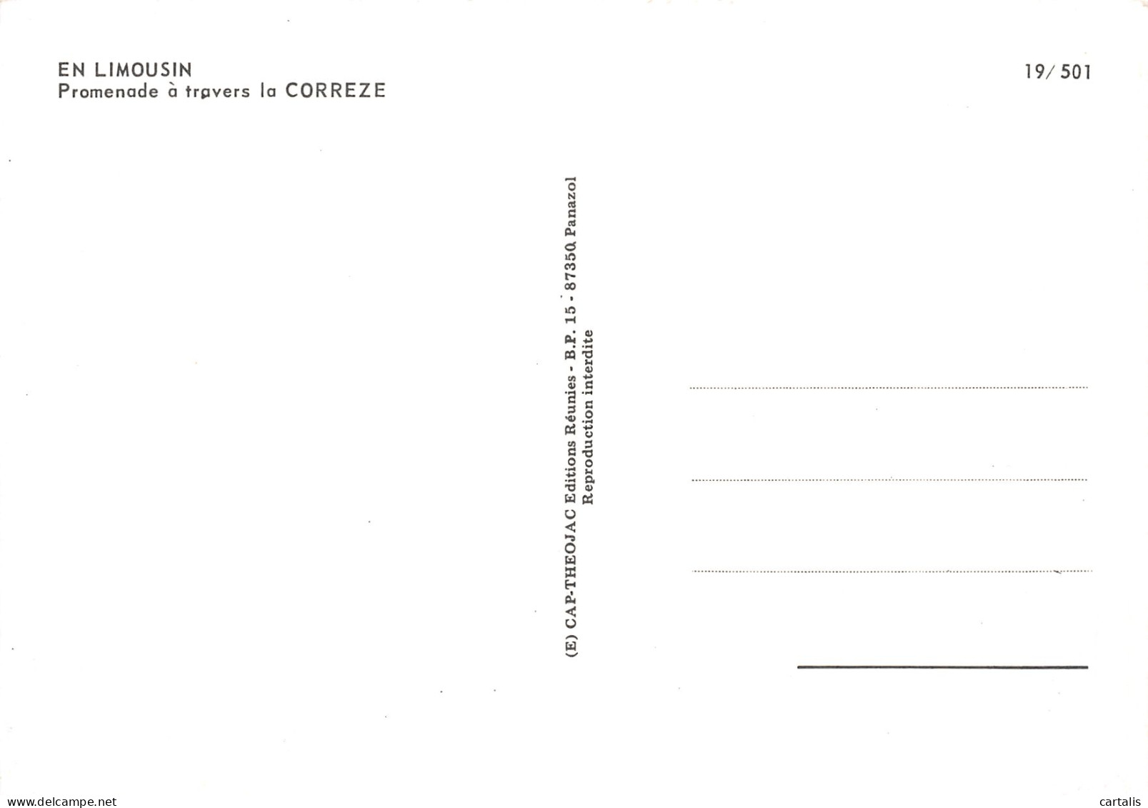 19-LE LIMOUSIN MULTI VUES-N°3833-D/0235 - Sonstige & Ohne Zuordnung