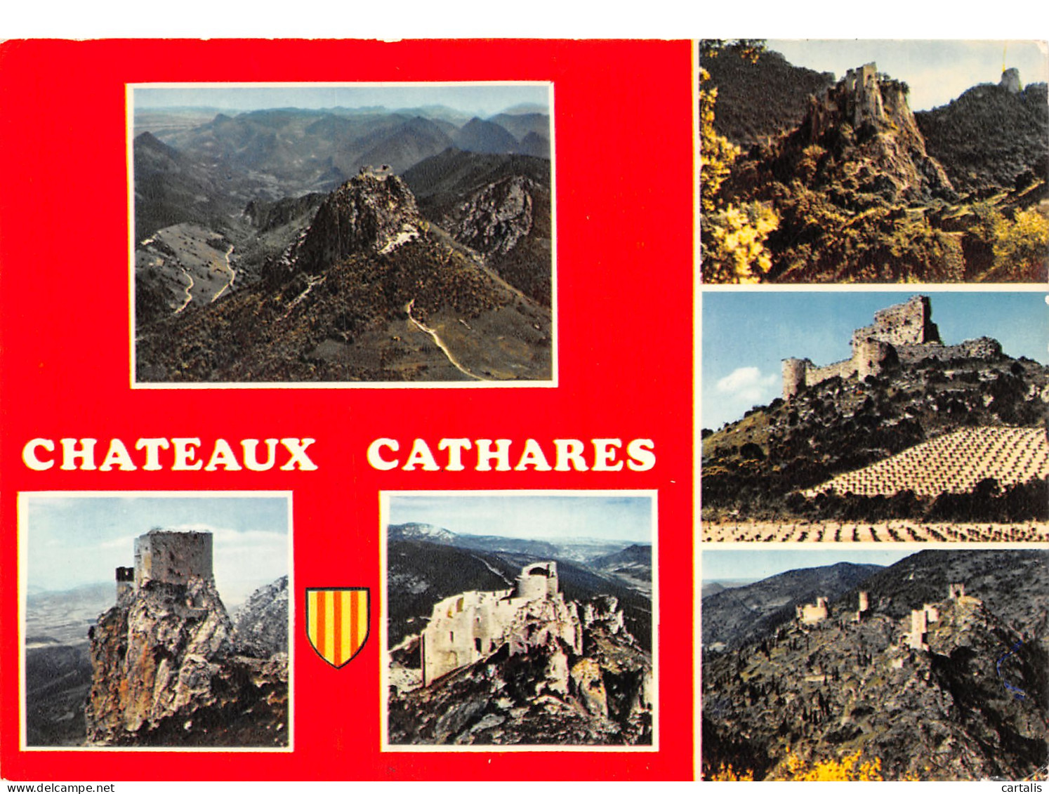 66-CHATEAUX CATHARES-N°3833-D/0223 - Other & Unclassified