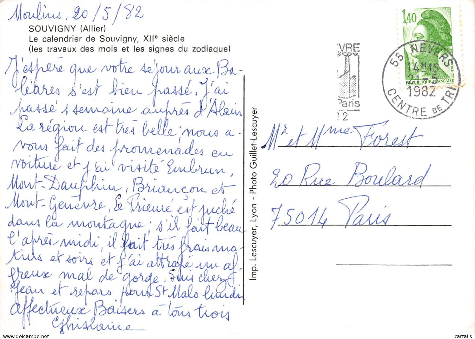 03-SOUVIGNY-N°3833-D/0049 - Other & Unclassified