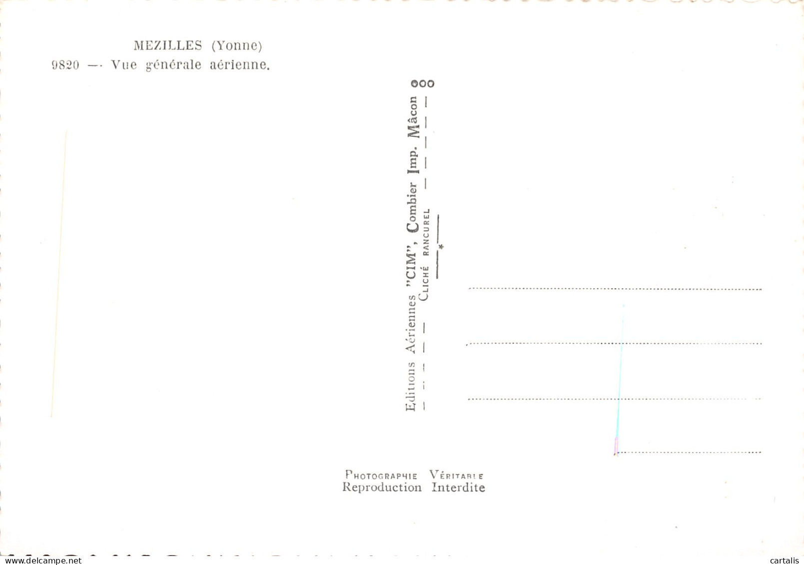 89-MEZILLES-N°3833-D/0027 - Altri & Non Classificati