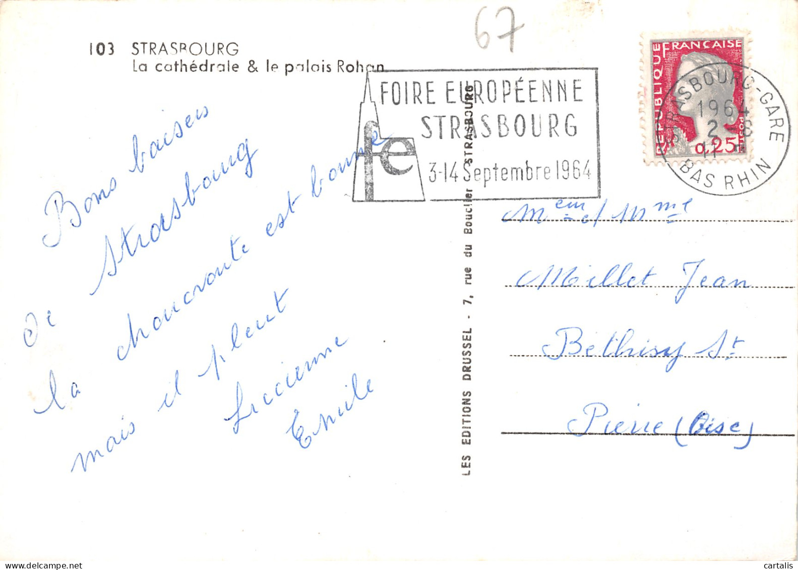 67-STRASBOURG-N°3833-C/0387 - Straatsburg