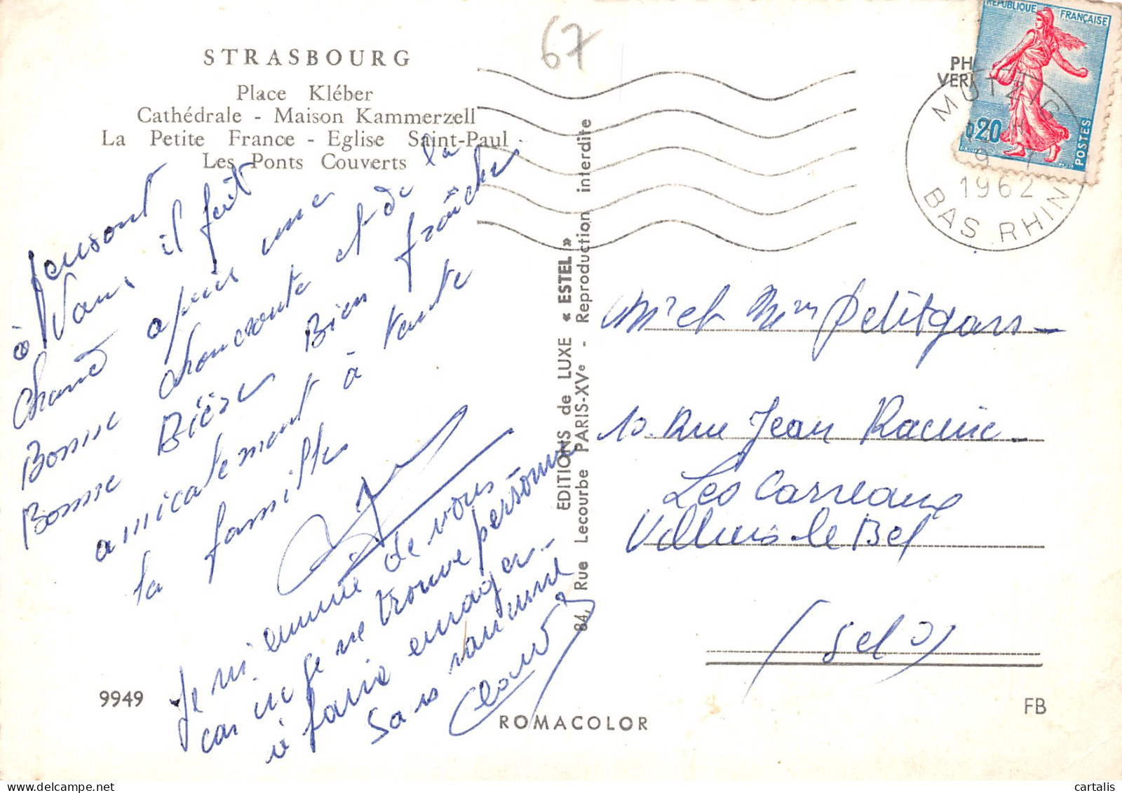 67-STRASBOURG-N°3833-C/0395 - Straatsburg