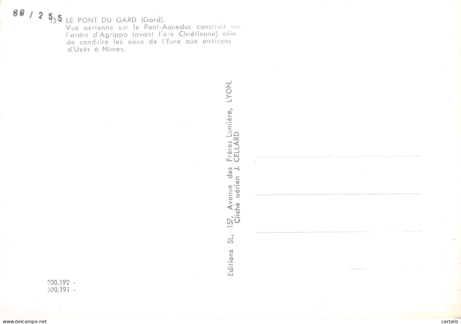 30-LE PONT DU GARD-N°3833-C/0183 - Other & Unclassified