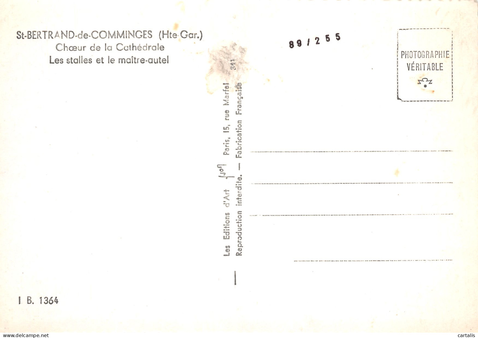31-SAINT BERTRAND DE COMMINGES-N°3833-C/0143 - Saint Bertrand De Comminges
