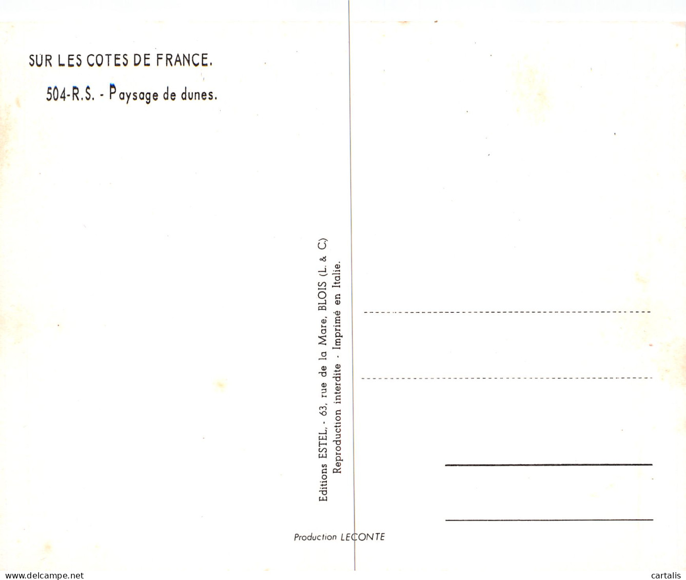 33-COTES DE France-N°3833-C/0063 - Sonstige & Ohne Zuordnung