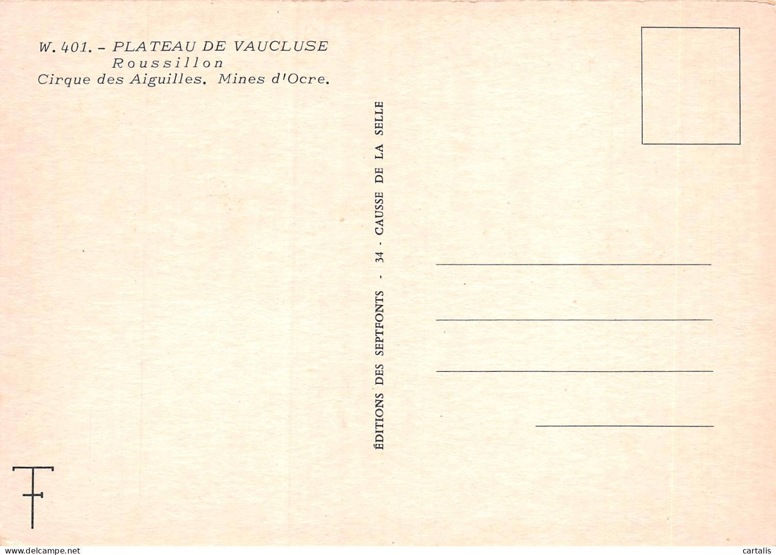 84-PLATEAU DE VAUCLUSE-N°3833-C/0055 - Other & Unclassified